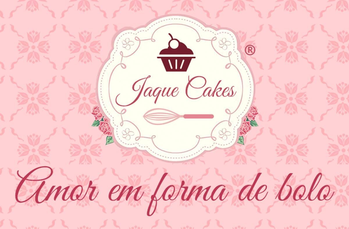 Identidade Visual — Jaque Cakes - Identidade Visual para Confeitaria Criação completa da identidade visual para marca de confeitaria. Desenvolvimento de um logotipo profissional projetado para aplicações online e impressas.