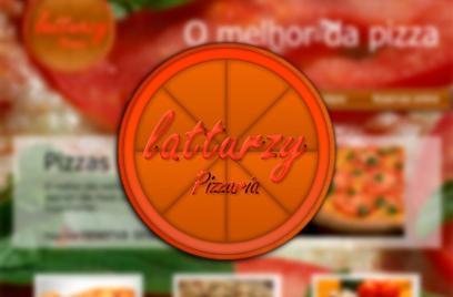 Criação de site para Latturzy Pizzaria  Site desenvolvido para pizzaria italiana localizada em São Paulo - SP