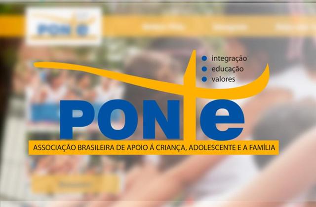 Criação de Sites — Hotsite Ponte - Campanha para Atrair Doadores Criação de hotsite descritivo com design jovem e atrativo para associação. Projeto focado na atração de novos doadores e campanhas para redes sociais.